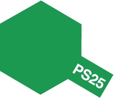 Tamiya 86025 PS-25 Bright Green 100ml spray PS25