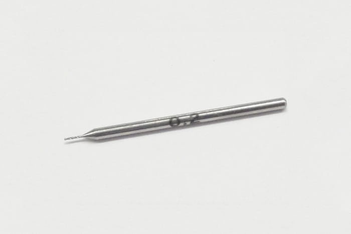 Zdjęcie dodatkowe produktu Wiertło precyzyjne 0,2 mm (śr. trzonu 1,0 mm) Tamiya 74113