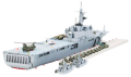 Zdjęcie główne produktu LST-4002 Shimokita (JMSDF, Japoński Okręt Obronny) 1:700 Tamiya 31006