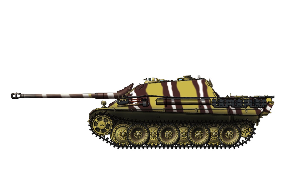 Zdjęcie dodatkowe produktu Sd.Kfz.173 Jagdpanther Ausf. G1 1:35 Meng TS-039