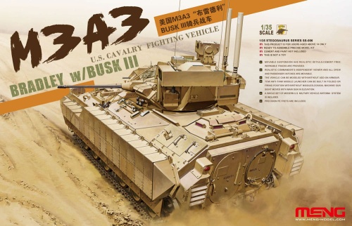 M3A3 Bradley W/Busk III 1:35 Meng SS-006