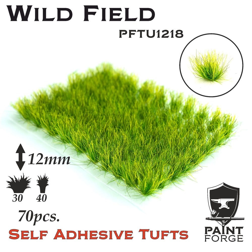 Zdjęcie główne produktu Wild Field Grass Tufts 12mm (70szt) Paint Forge PFTU1218