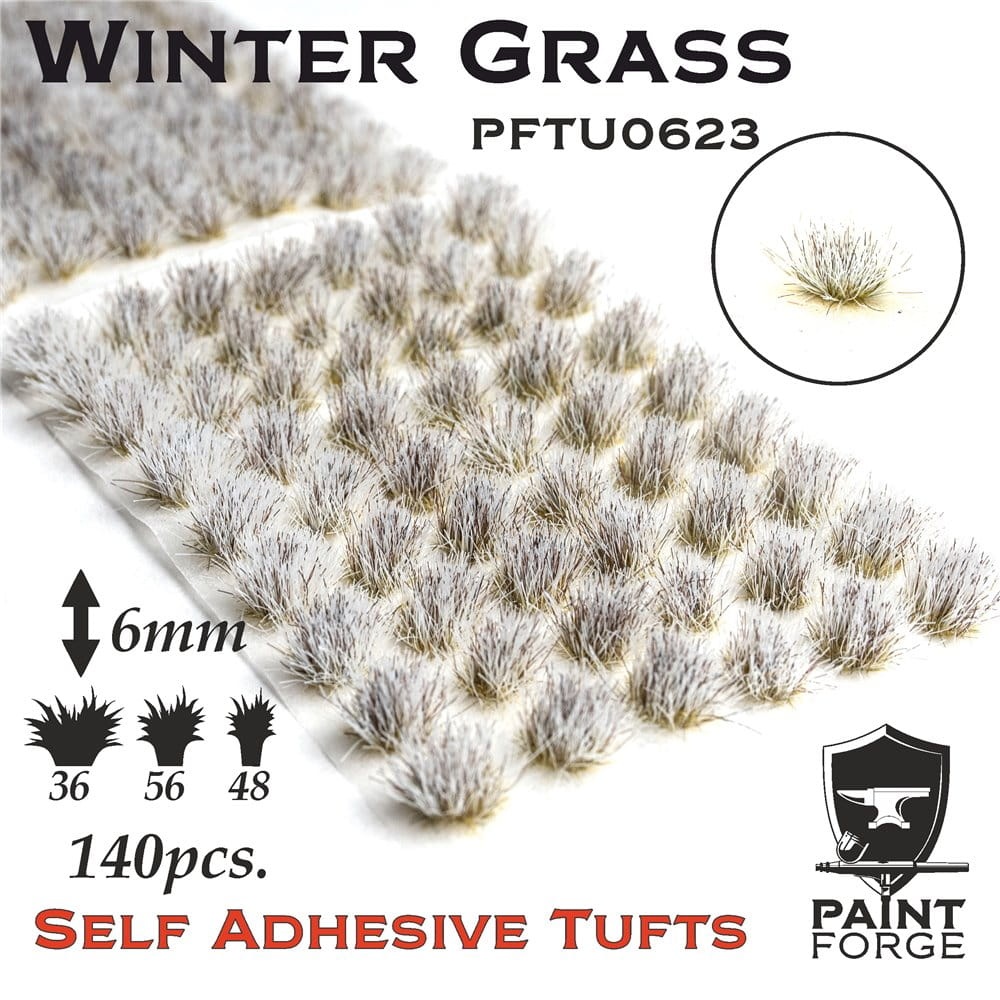 Zdjęcie główne produktu Winter Grass Tufts 6mm (140szt) Paint Forge PFTU0623