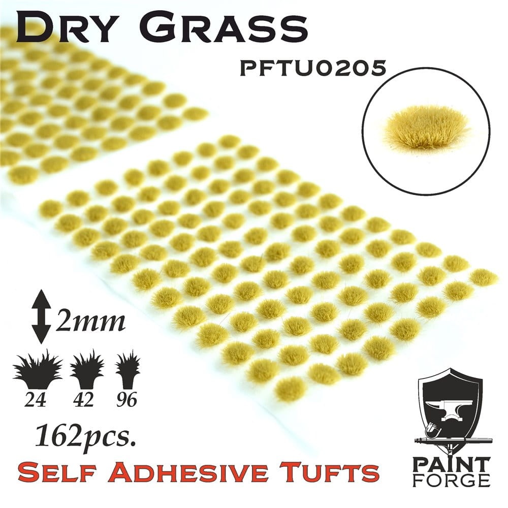 Zdjęcie główne produktu Dry Grass Tufts 2mm (162szt) Paint Forge PFTU0205