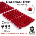 Zdjęcie główne produktu Caliban Red Alien Tufts 6mm (140szt) Paint Forge PFAT0608