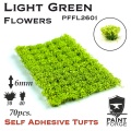 Zdjęcie główne produktu Light Green Flowers 6mm (70szt) Paint Forge PFFL2601