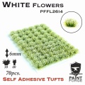 Zdjęcie główne produktu White Flowers 6mm (70szt) Paint Forge PFFL2614