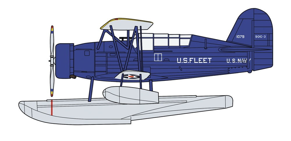 Zdjęcie dodatkowe produktu SOC-3 Seagull Hydroplan 1:72 Hasegawa 02394