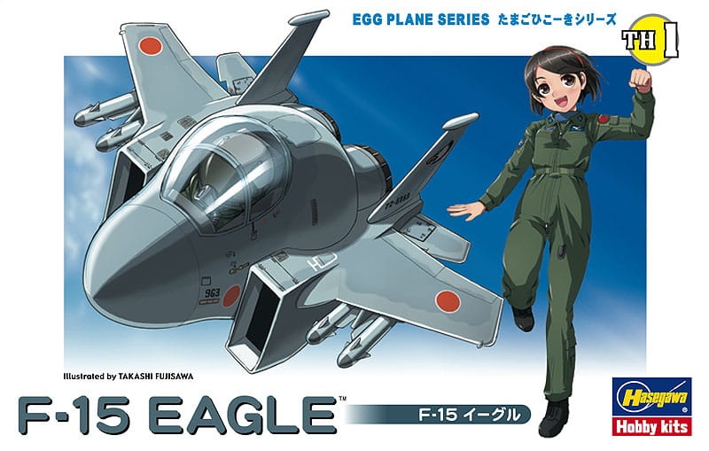 Zdjęcie główne produktu F-15 Eagle EGG PLANE Hasegawa TH1