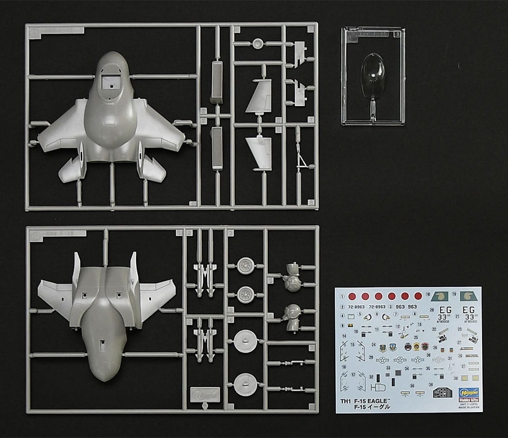 Zdjęcie dodatkowe produktu F-15 Eagle EGG PLANE Hasegawa TH1