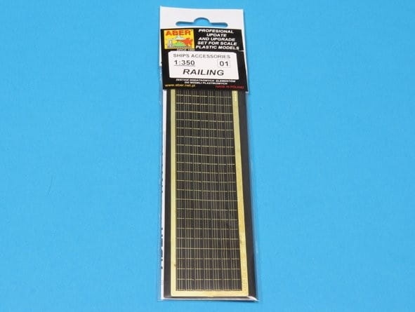 Zdjęcie dodatkowe produktu Relingi do okrętów Aber S 1:350-01