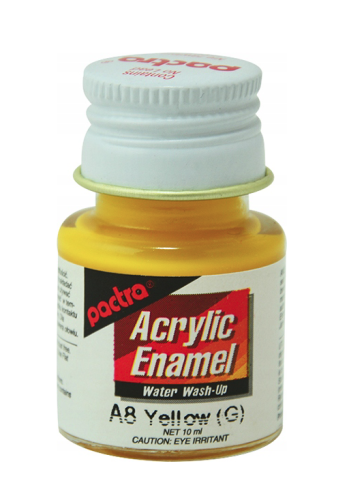 Pactra 008 (A8) Yellow Gloss paint 10ml