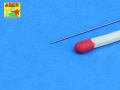 Zdjęcie dodatkowe produktu Pręty stalowe śr. 0,4mm dł. 245mm (12 szt) Aber SR 04