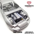 Zdjęcie dodatkowe produktu 2JZ Twin Turbo Kit for Tamiya Supra MK4 24123 Yamamoto YMPTUN98