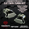 Zdjęcie dodatkowe produktu 2JZ Twin Turbo Kit for Tamiya Supra MK4 24123 Yamamoto YMPTUN98