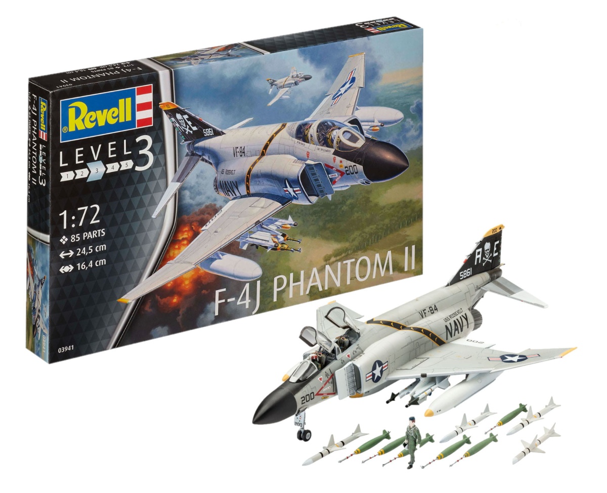 Zdjęcie główne produktu F-4J Phantom II 1:72 Revell 03941