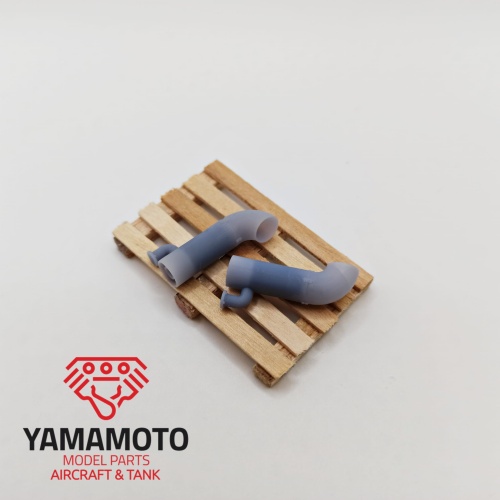 Flammvernichter muffler set for Tiger II/E-50/E-75 Type 2 Yamamoto