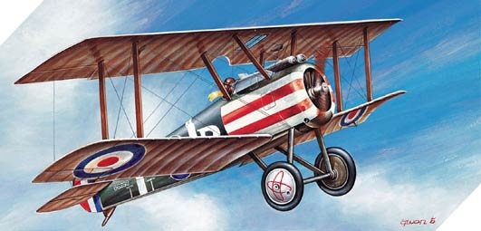 Zdjęcie dodatkowe produktu Sopwith Camel F.1 1:72 Academy 12447