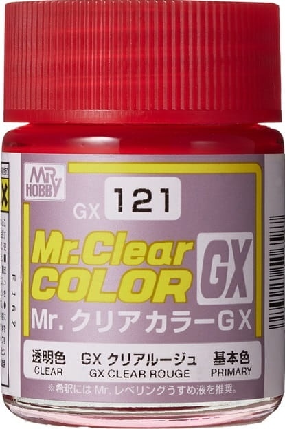 Zdjęcie główne produktu Mr. Color GX-121 GX Clear Rouge Mr. Clear Color GX121