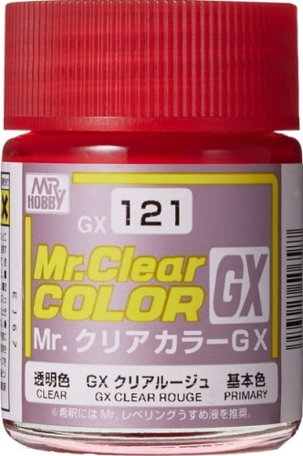 Mr. Color GX-121 GX Clear Rouge Mr. Clear Color GX121