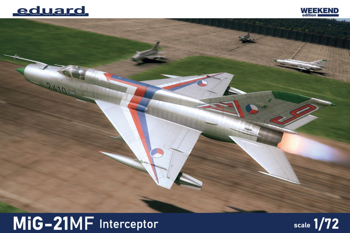 Zdjęcie dodatkowe produktu MiG-21MF Interceptor 1:72 Eduard 7469