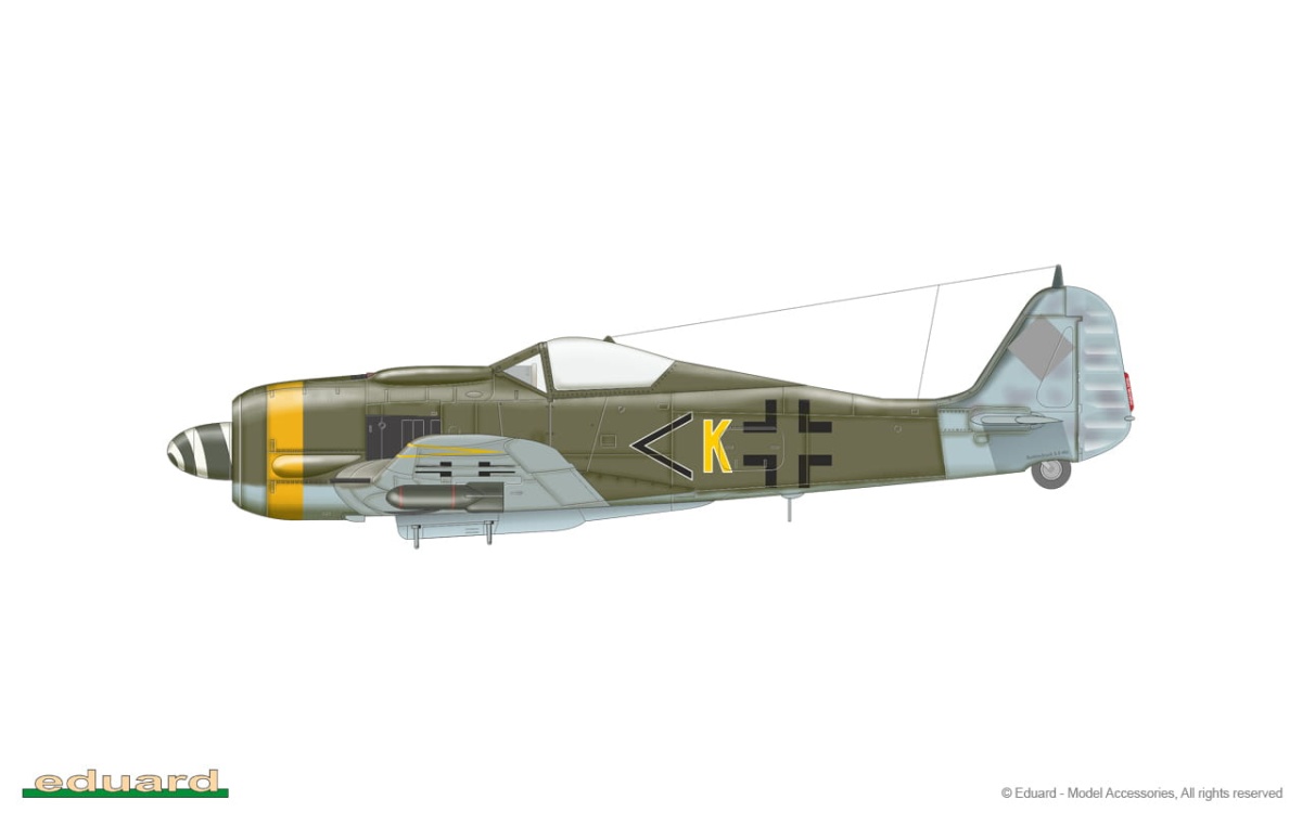 Zdjęcie dodatkowe produktu Fw 190F-8 1:72 Eduard 70119