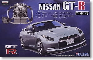 Nissan GT-R (R35) w/Engine 1:24 Fujimi 037943