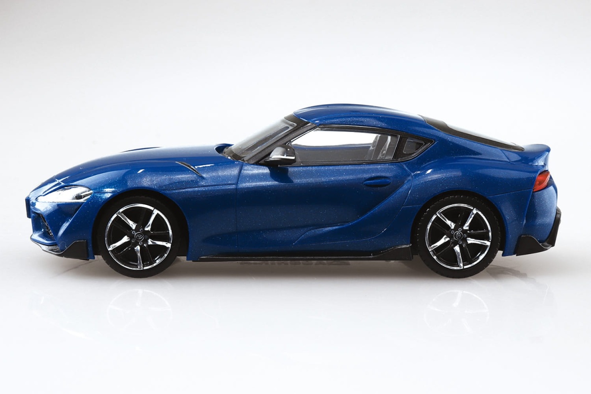 Zdjęcie dodatkowe produktu Toyota GR Supra (Deep Blue Metallic) SNAP KIT 1:32 Aoshima 058893
