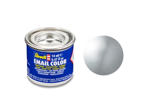 Revell 32190 Paint 90 Silver Metallic Enamel 14ml