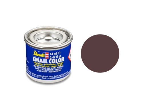 Revell 32184 Paint 84 Leather Brown Matt RAL 8027 Enamel 14ml