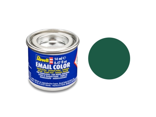 Revell 32139 Paint 39 Dark Green Matt Enamel 14ml