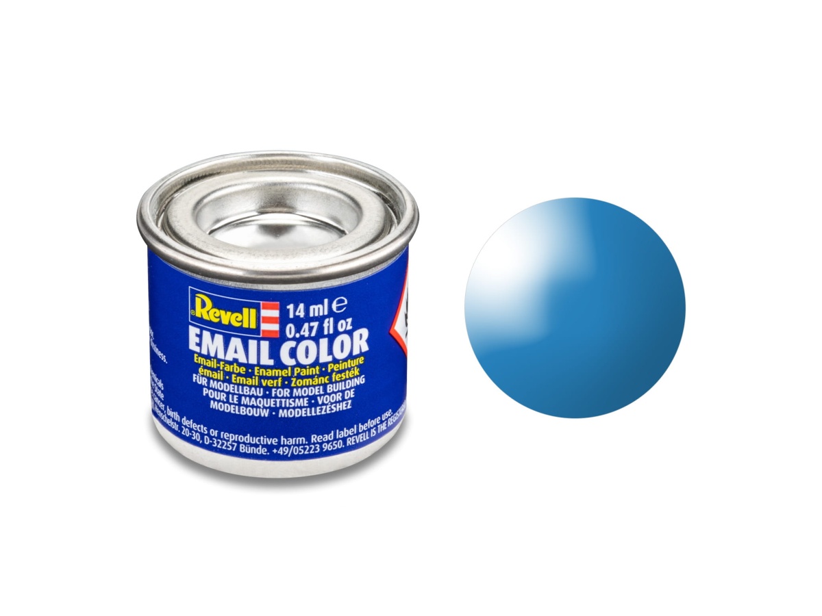 Zdjęcie główne produktu Revell 32150 Farba 50 Light Blue Gloss RAL 5012 Enamel 14ml