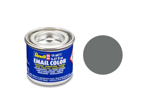Revell 32147 Paint 47 Mouse Grey Matt RAL 7005 Enamel 14ml