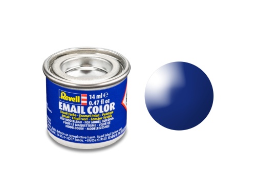 Revell 32151 Paint 51 Ultramarine Blue Gloss RAL 5002 Enamel 14ml