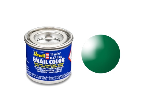 Revell 32161 Paint 61 Emerald Green Gloss RAL 6029 Enamel 14ml