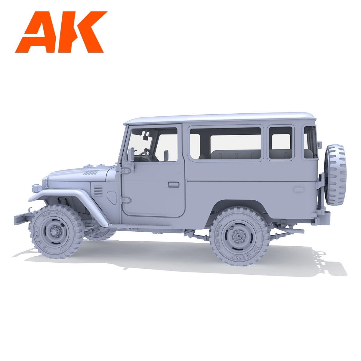 Zdjęcie dodatkowe produktu FJ43 SUV with Hard top 1:35 AK 35001