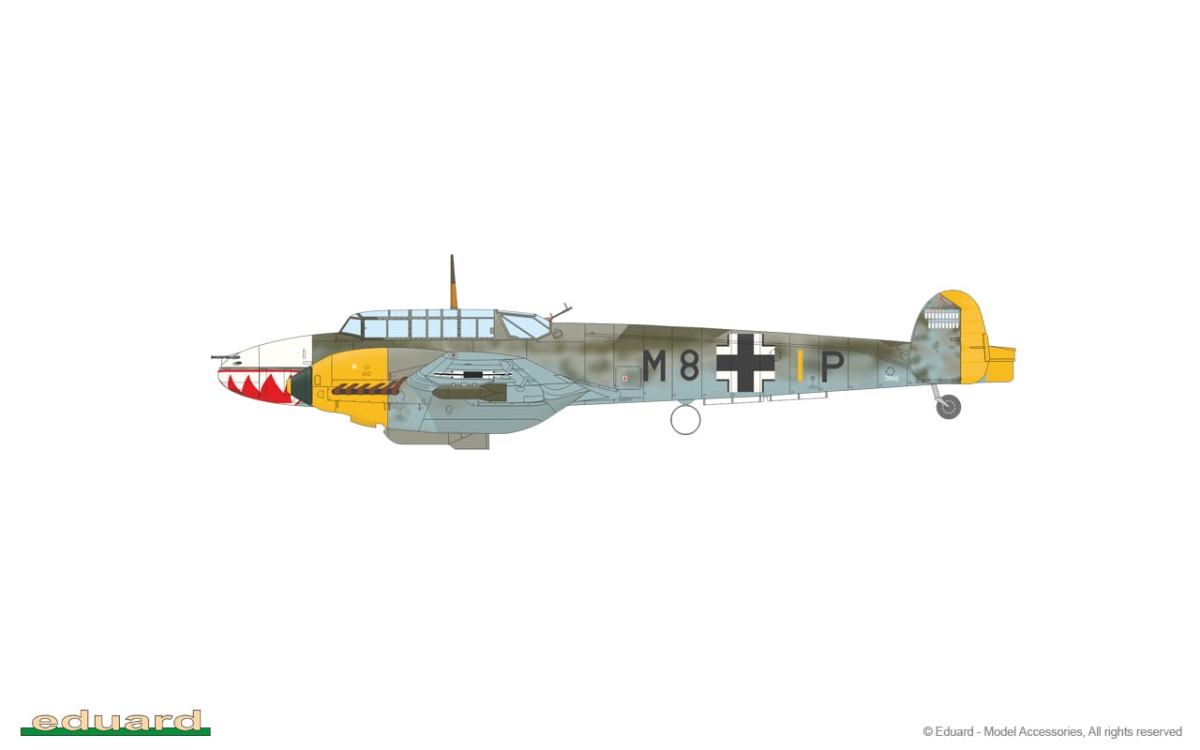 Zdjęcie dodatkowe produktu Bf 110E Weekend Edition 1:72 Eduard 7464
