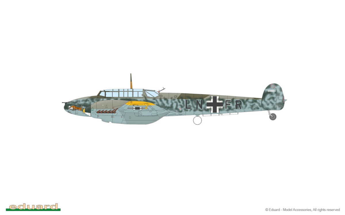 Zdjęcie dodatkowe produktu Bf 110E Weekend Edition 1:72 Eduard 7464