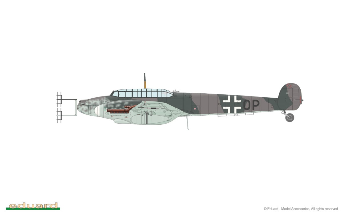 Zdjęcie dodatkowe produktu Bf 110G-4 Weekend Edition 1:72 Eduard 7465
