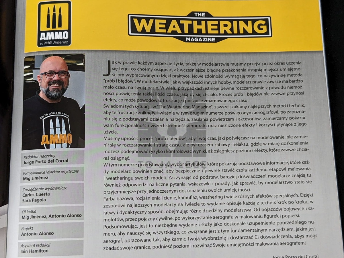 Zdjęcie dodatkowe produktu The Weathering Magazine 37 – Aerograf 2.0 (Polski)