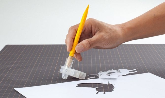Zdjęcie dodatkowe produktu Nóż modelarski, skalpel Olfa AK-5