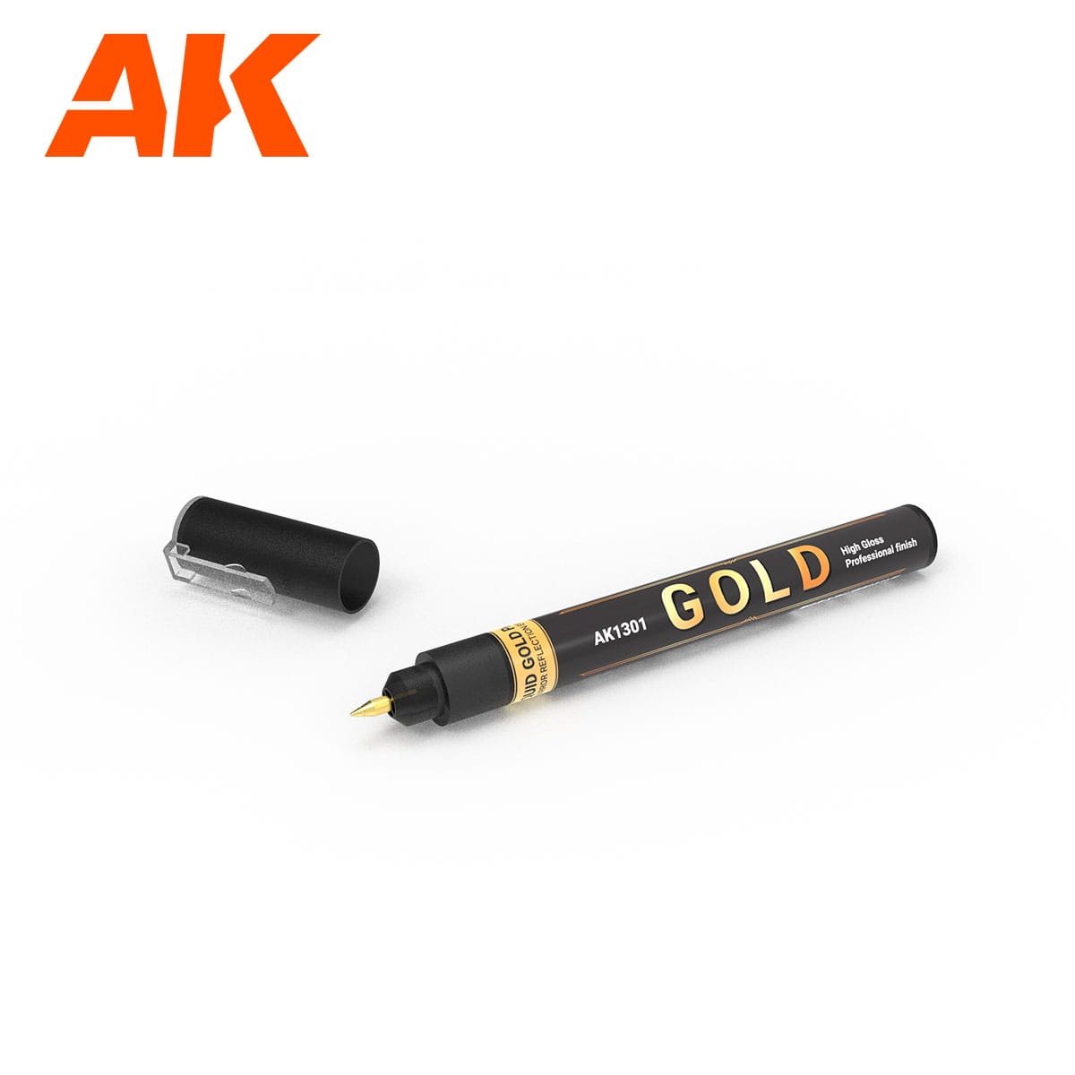 Zdjęcie główne produktu Marker Gold Metallic AK Interactive AK 1301