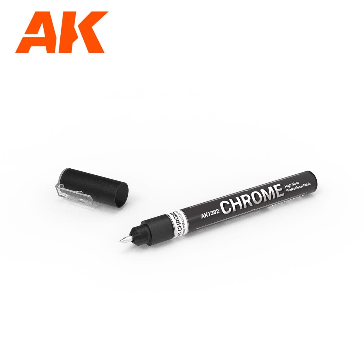 Zdjęcie główne produktu Marker Chrome Metallic AK Interactive AK 1302