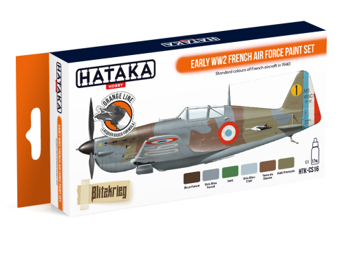 Hataka CS16 Early WW2 French Air Force paint set