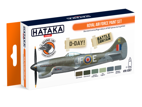 Hataka CS07 Royal Air Force paint set