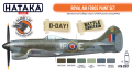 Zdjęcie dodatkowe produktu Hataka CS07 Royal Air Force paint set