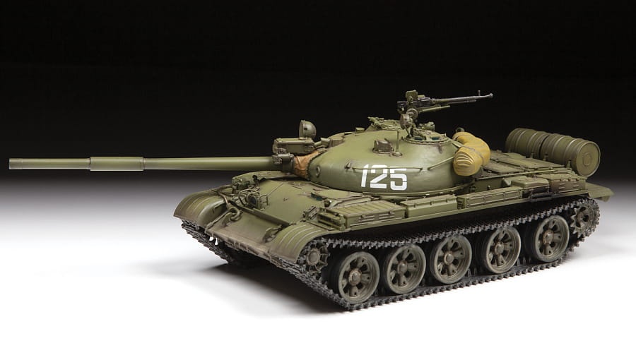 Zdjęcie dodatkowe produktu T-62 (1974-1975) Soviet Main Battle Tank 1:35 Zvezda 3673