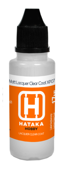Zdjęcie główne produktu Hataka XP07 Matt Lacquer Clear Coat 17ml