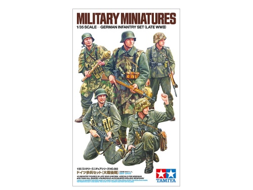 German Infantry Set (Late WWII) 1:35 Tamiya 35382