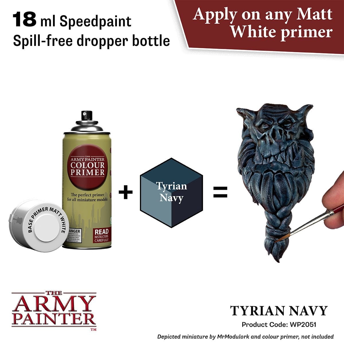 Zdjęcie dodatkowe produktu Speedpaint 2.0 - Tyrian Navy (The Army Painter)